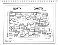North Dakota State Map, Stutsman County 1967